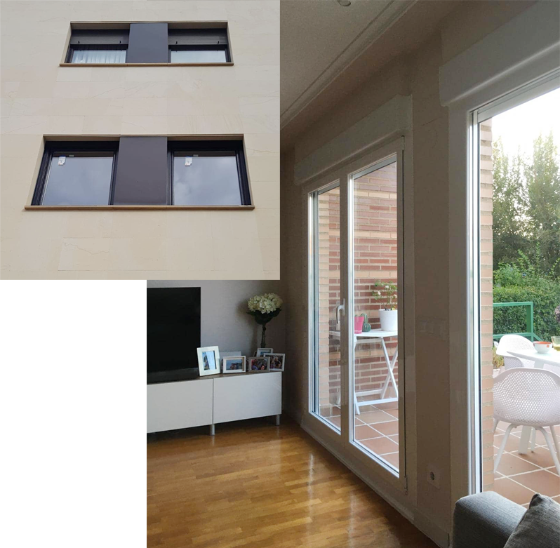 Ventanas de PVC y aluminio